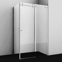 Душевое ограждение WasserKraft Vils 120х90 см 56R07, хром/прозрачное фото 