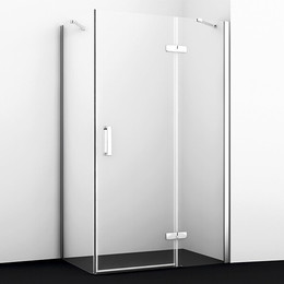 Душевое ограждение WasserKraft Aller 120х90 см R 10H07RWHITE, белый/прозрачное фото 