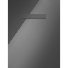 Верхняя панель TECElux 9650005, стекло черное, клавиши черные фото 