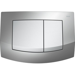 Кнопка смыва TECEambia 9240254, хром глянцевый, клавиши хром матовый фото 