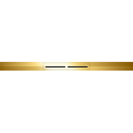 Трап TECEdrainprofile 90 см 670912, нержавеющая сталь, глянец/позолоченный, Цвет производителя: глянец, позолоченный, Размер трапа: 900 фото 