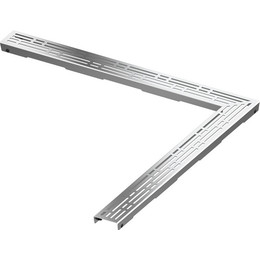 Решетка TECEdrainline “basic" для трапа 120х120 см 611210, нержавеющая сталь фото 