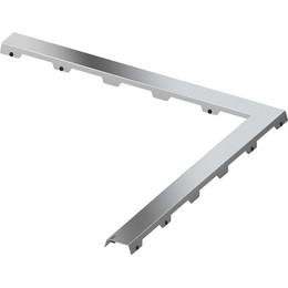 Решетка TECEdrainline “steel II” для трапа 120х120 см 611282, нержавеющая сталь фото 