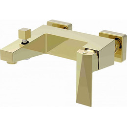 Смеситель для ванны Bravat Iceberg F676110G-01, золото, Цвет производителя: золото фото 