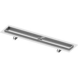 Трап TECEdrainline 80 см 600800, нержавеющая сталь, Цвет производителя: хром, Размер трапа: 800 фото 