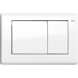 Кнопка смыва TECEplanus 9240324, металлическая, белый глянцевый фото 