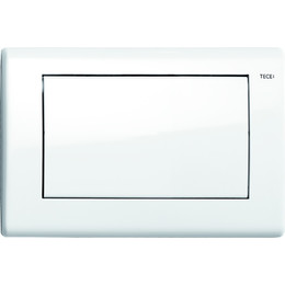 Кнопка смыва TECEplanus 9240314, металлическая, белый глянцевый фото 