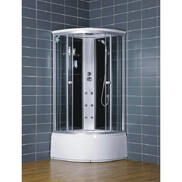 Гидробокс Loranto CS-001 90х90 см, хром/тонированное фото 