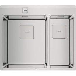 Кухонная мойка Teka Maestro Forlinea RS15 2B 580 115030013, нержавеющая сталь фото 