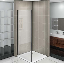 Боковая стенка Bas Infinity SP-70-G-CH 70 см хром/матовое фото 