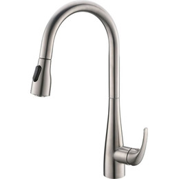 Смеситель для кухни BelBagno BB-LAM28-IN, сатин фото 