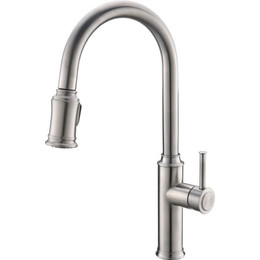 Смеситель для кухни BelBagno BB-LAM58-IN, сатин фото 