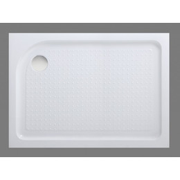 Поддон акриловый BelBagno 100х80 см TRAY-BB-AH-100/80-15-W-L фото 