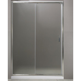 Душевая дверь BelBagno 155 см UNO-BF-1-155-P-Cr, хром/текстурное фото 