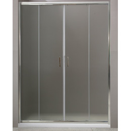 Душевая дверь BelBagno 180 см UNO-BF-2-180-P-Cr, хром/текстурное фото 