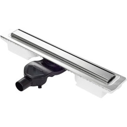 Трап Berges Wasserhaus B1 Keramik 90 см 091120, нержавеющая сталь, Цвет производителя: хром глянцевый, Размер трапа: 900 фото 