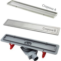 Трап Pestan (BETTOSERB) Confluo Premium Line 30 см 13100001, нержавеющая сталь (под плитку), Цвет производителя: хром, Размер трапа: 300 фото 