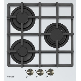 Газовая варочная поверхность Graude GS 45.1 W (белое стекло) фото 