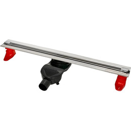 Трап Berges Wasserhaus Super Slim 70 см 090153, нержавеющая сталь фото 