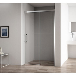 Душевая дверь Cezares Duet-Soft BF-1 100 см L (стекло 8 мм), хром/прозрачное фото 
