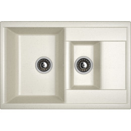 Кухонная мойка Dr.Gans Астра 760К 25.065.D0760.401, белый фото 