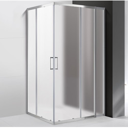 Душевое ограждение Cezares Molveno AH-21 120х100 см, хром/матовое фото 