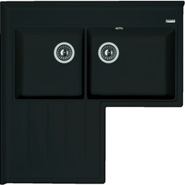 Кухонная мойка Florentina Адрия 20.380.L0960.302, антрацит, Цвет производителя: чёрный фото 