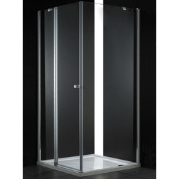 Душевое ограждение Cezares Elena A-12 90х90 см R, хром/матовое фото 