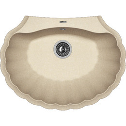 Кухонная мойка Florentina Гребешок 20.345.E0695.107, песочный, Цвет производителя: песочный фото 