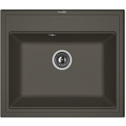 Кухонная мойка Florentina Липси 600 20.120.D0600.302, антрацит, Цвет производителя: чёрный фото 