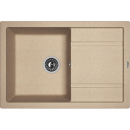 Кухонная мойка Florentina Липси 760 20.160.D0760.107, песочный, Цвет производителя: песочный фото 