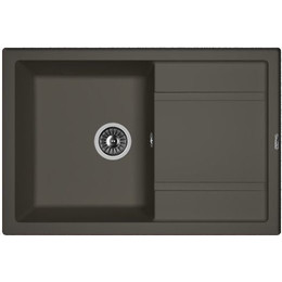 Кухонная мойка Florentina Липси 760 20.160.D0760.302, антрацит, Цвет производителя: чёрный фото 