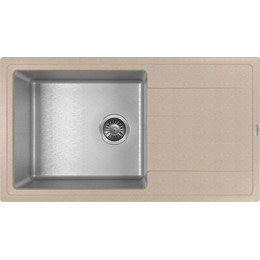 Кухонная мойка Florentina Комби 860 21.400.D0860.107, песочный, Цвет производителя: песочный фото 