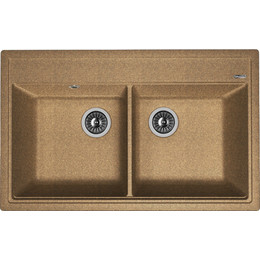 Кухонная мойка Florentina Липси 820 20.370.E0820.105, коричневый, Цвет производителя: коричневый фото 