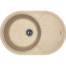 Кухонная мойка Florentina Родос 760 20.140.D0760.107, песочный, Цвет производителя: песочный фото 