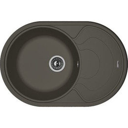 Кухонная мойка Florentina Родос 760 20.140.D0760.302, антрацит, Цвет производителя: чёрный фото 