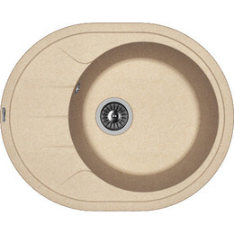 Кухонная мойка Florentina Родос 620 20.245.В0620.107, песочный, Цвет производителя: песочный фото 