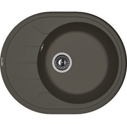 Кухонная мойка Florentina Родос 620 20.245.В0620.302, антрацит, Цвет производителя: чёрный фото 
