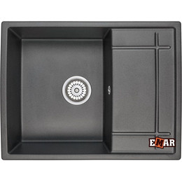 Кухонная мойка Emar EMQ-1650.Q, морион, Цвет производителя: морион фото 