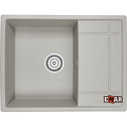Кухонная мойка Emar EMQ-1650.Q, барит, Цвет производителя: барит фото 