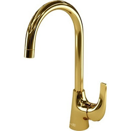 Смеситель для кухни WasserKraft Sauer 7107, золото фото 