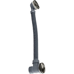 Сифон для ванны WasserKraft Wiese A205, оружейная сталь фото 