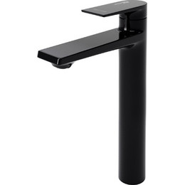 Смеситель для раковины высокий WasserKraft Glan 6603H, черный фото 