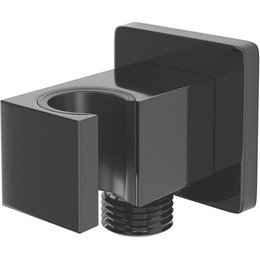 Шланговое подсоединение с держателем WasserKraft Glan A185, черный фото 