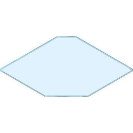 Крыша для душевых ограждений Timo Ilma-701 100х100 см фото 