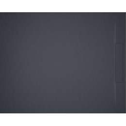 Акриловый поддон Riho Isola DR16 120х80 см DR160800000000S, антрацит фото 