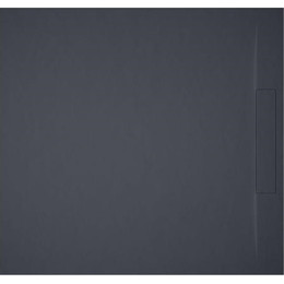 Акриловый поддон Riho Isola DR24 100х90 см DR240800000000S, антрацит фото 