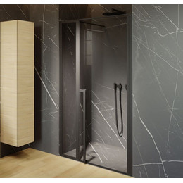 Душевая дверь Riho Lucid GD104 110 см GD111B000, черный/прозрачное фото 