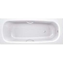 Ванна стальная BLB UNIVERSAL HG 170x75 см с ручками фото 