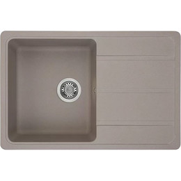 Кухонная мойка Акватон Аманда 1A712832AD250, серый шёлк, Цвет производителя: серый шёлк фото 